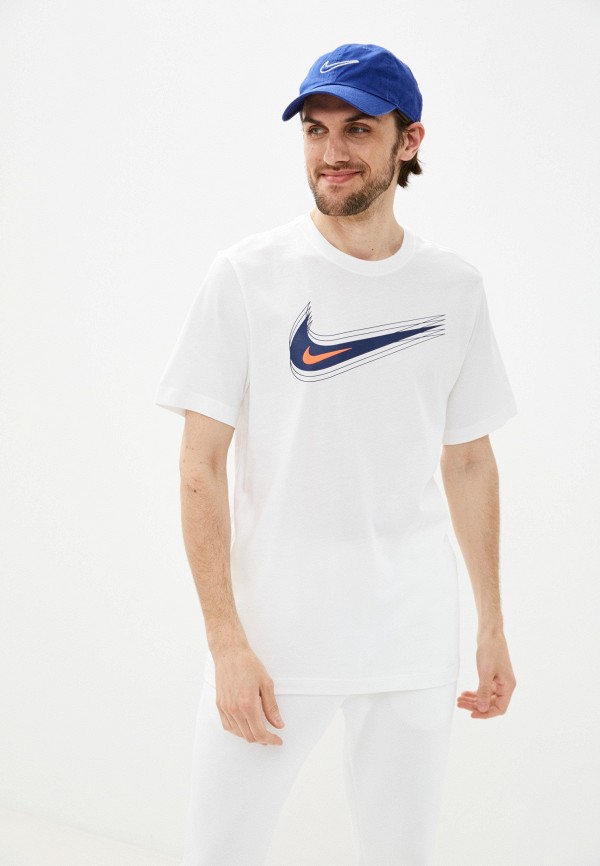 

Футболка Nike, Белый, M NSW TEE SWOOSH 12 MONTH