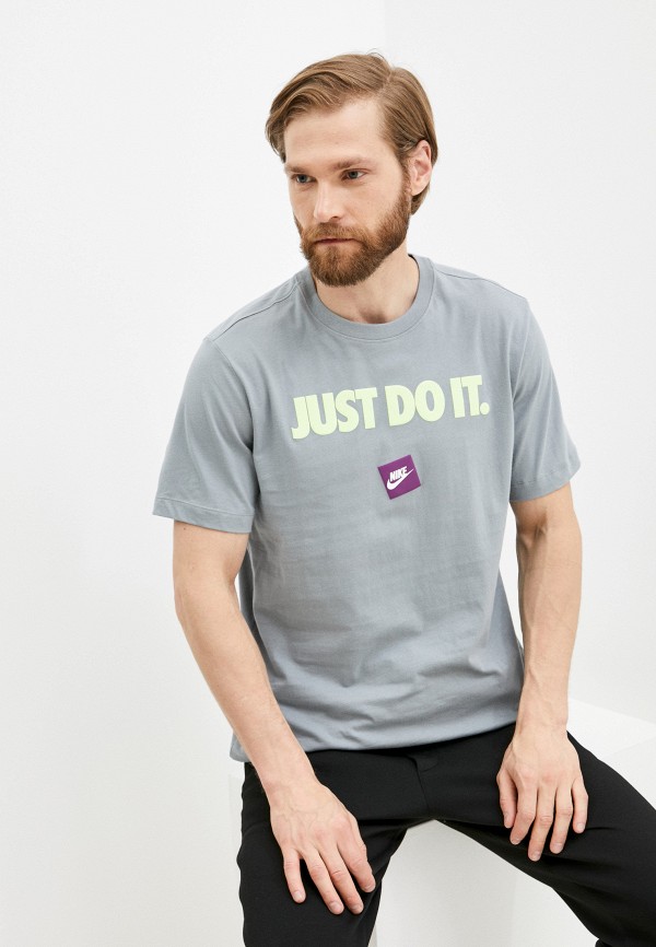 

Футболка Nike, Серый, M NSW TEE JDI 12 MONTH