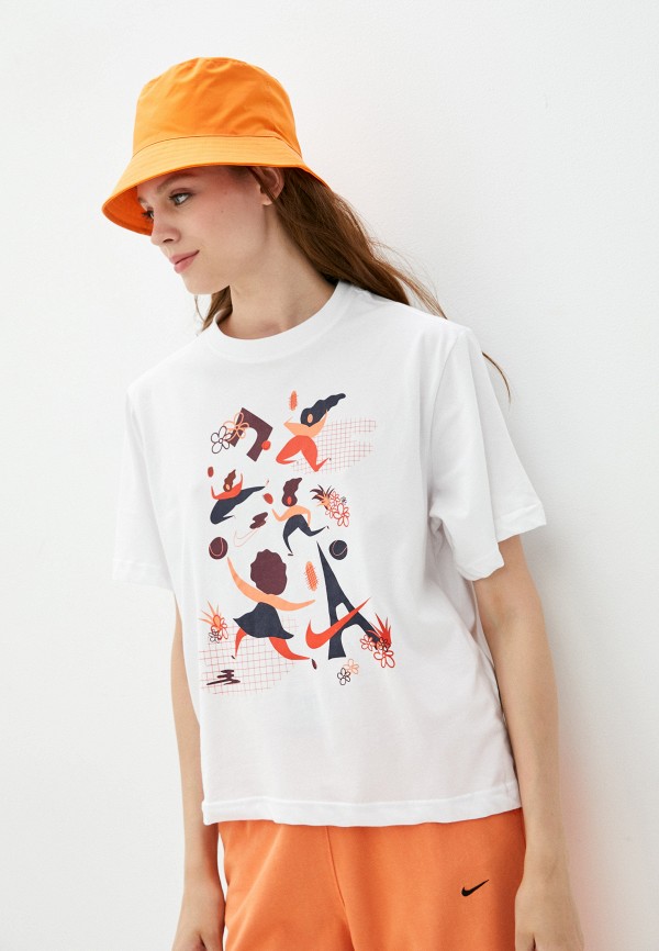 

Футболка спортивная Nike, Белый, W NKCT DF TEE ENHERGY RG