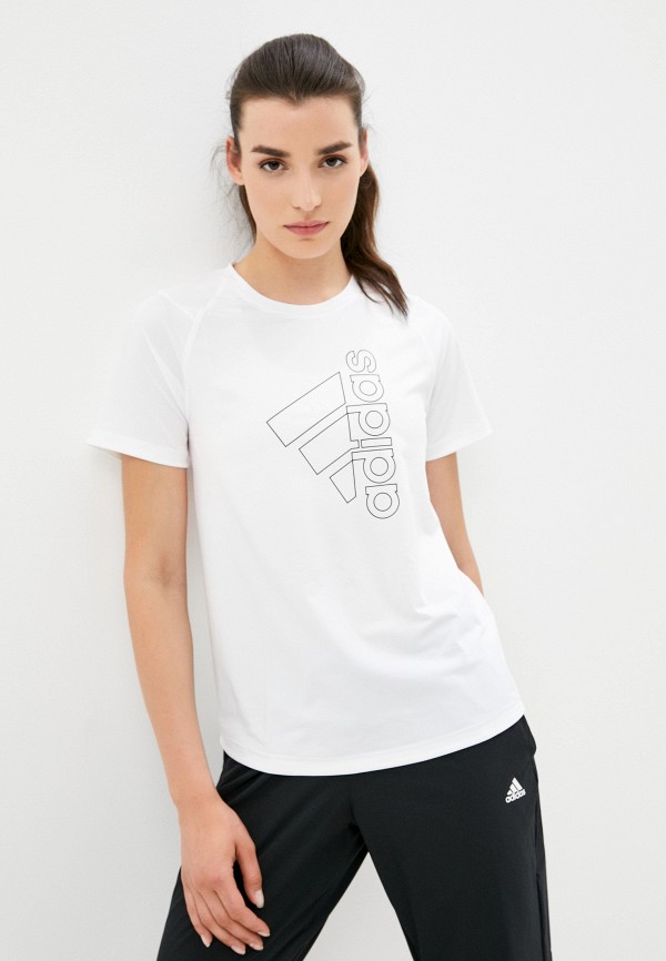 

Футболка спортивная adidas, Белый, W TECH BOS T