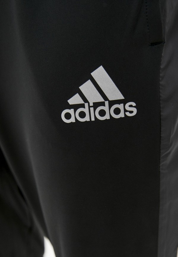 Брюки спортивные adidas черный, размер 44, фото 4