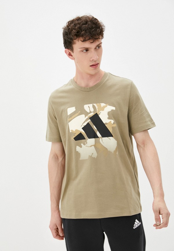 

Футболка adidas, Хаки, CAMO BOS TEE