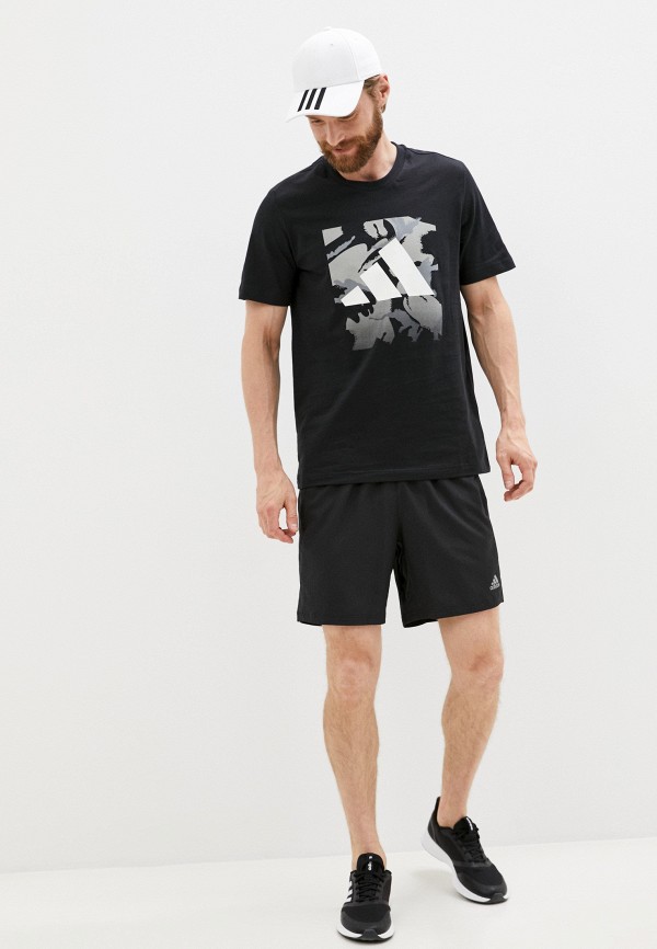 

Футболка adidas, Черный, CAMO BOS TEE