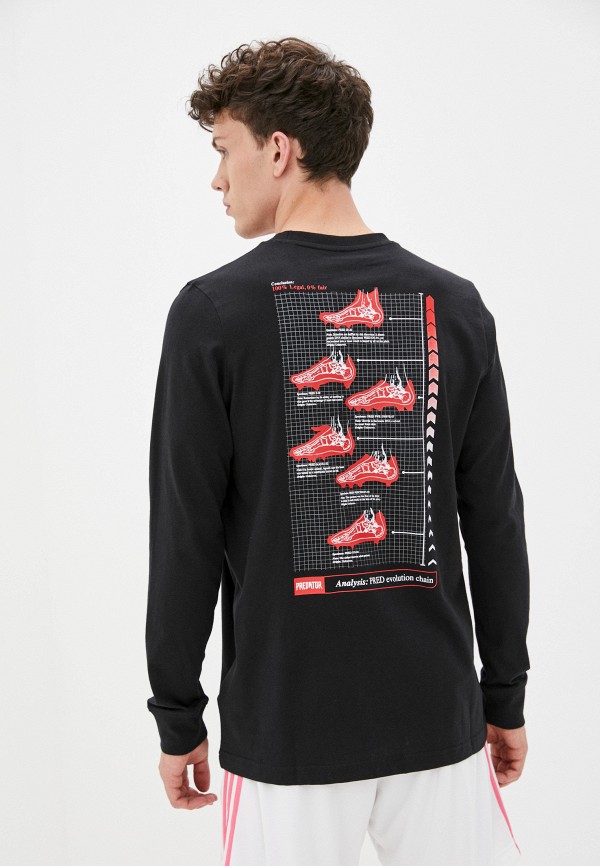 

Лонгслив спортивный adidas, Черный, PRED LS M