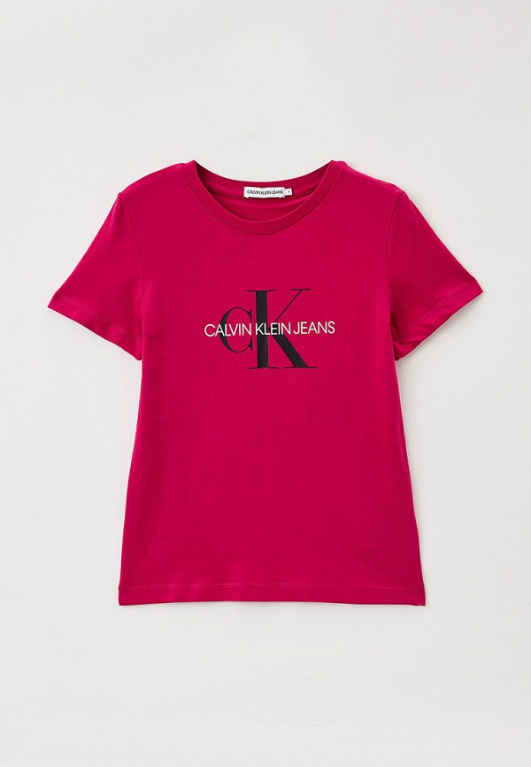 

Футболка Calvin Klein Jeans, Фуксия, Calvin Klein Jeans RTLAAK703501