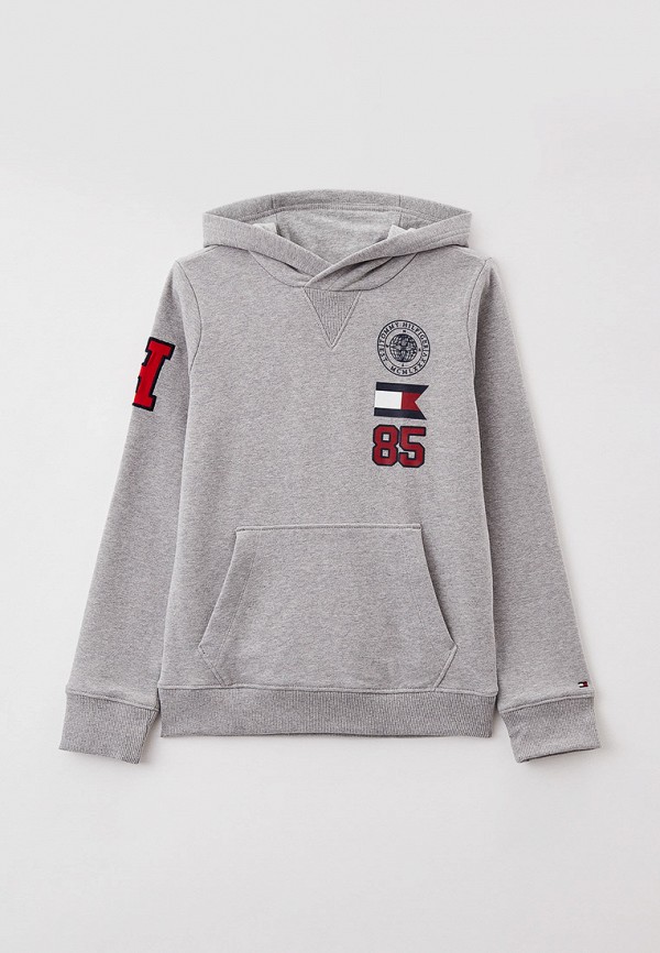 Худи Tommy Hilfiger серый KB0KB06699 RTLAAK716601