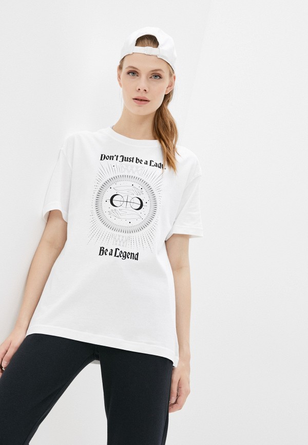 

Футболка Nike, Белый, W NK SSNL VERB BOY SS TEE