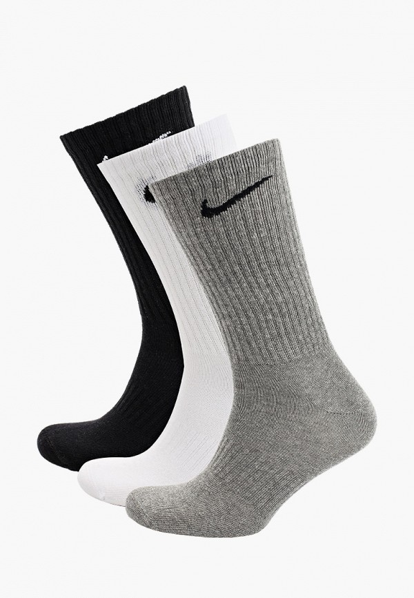 

Носки 3 пары Nike, Разноцветный, U NK EVERYDAY LTWT CREW 3PR