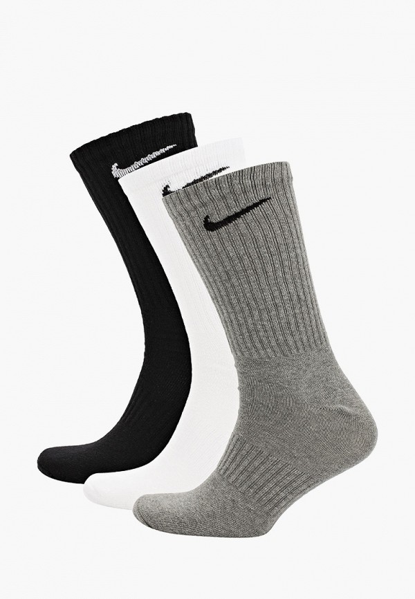

Носки 3 пары Nike, Разноцветный, U NK EVERYDAY LTWT CREW 3PR