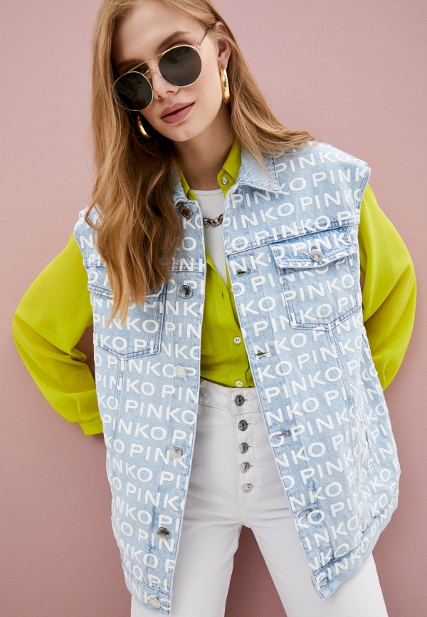 фото Жилет джинсовый pinko