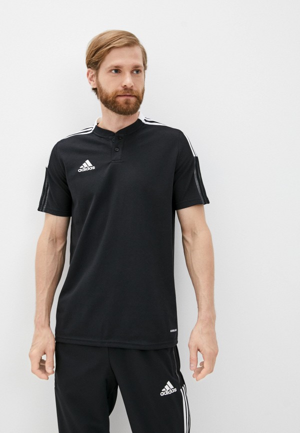 

Футболка adidas, Черный, TIRO21 POLO