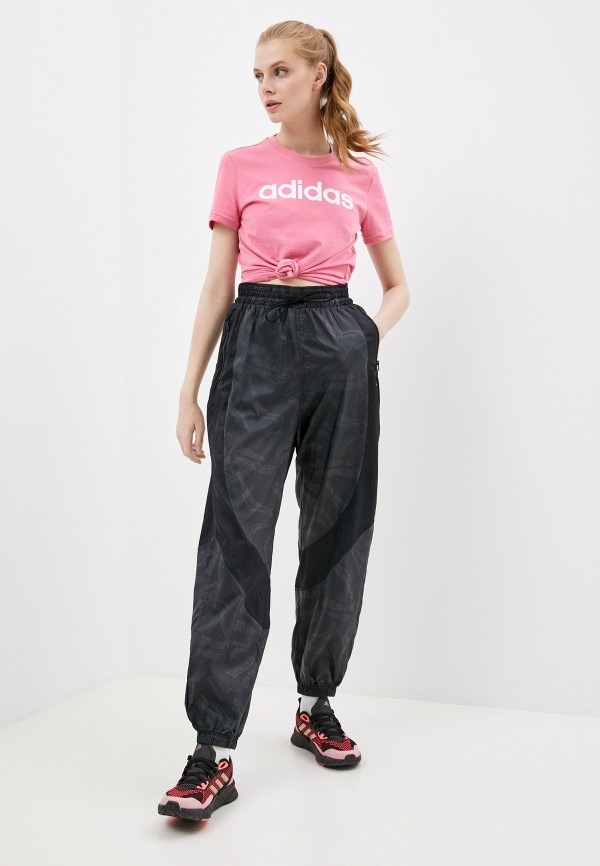 

Футболка adidas, Розовый, W LIN T