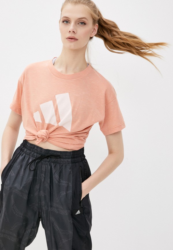 

Футболка adidas, Коралловый, W WIN 2.0 TEE