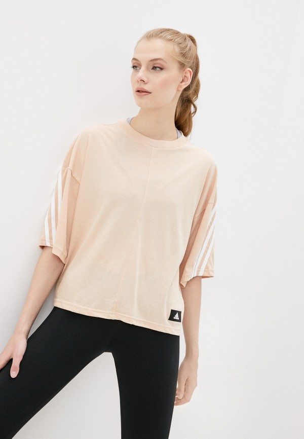 

Футболка adidas, Бежевый, adidas RTLAAK799201