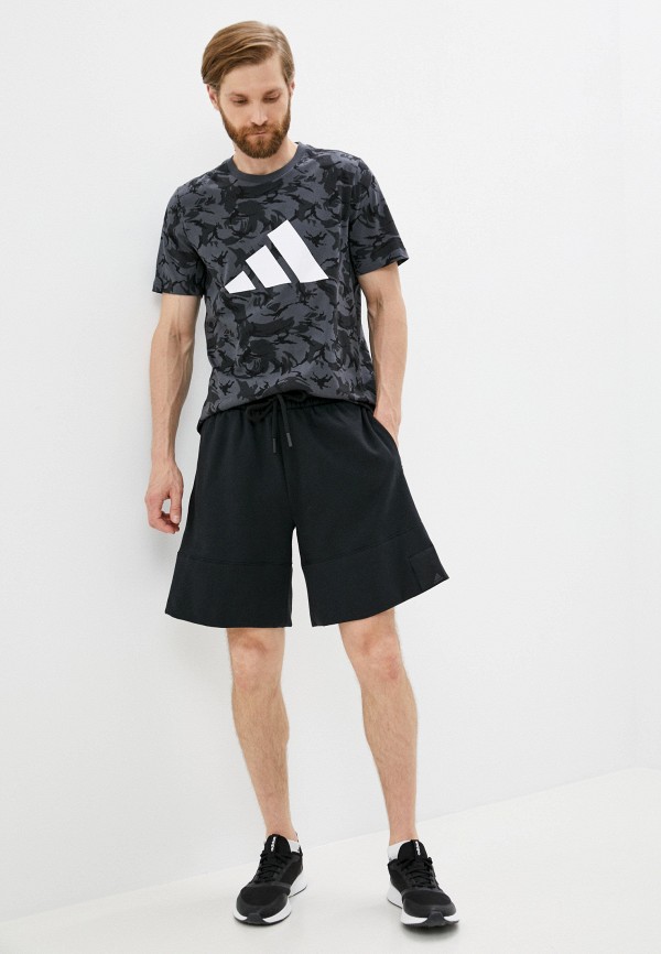 

Футболка adidas, Серый, CAMO TEE