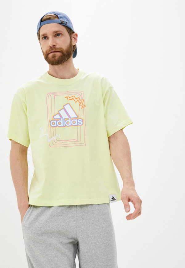 

Футболка adidas, Желтый, LU PRD BOS TEE