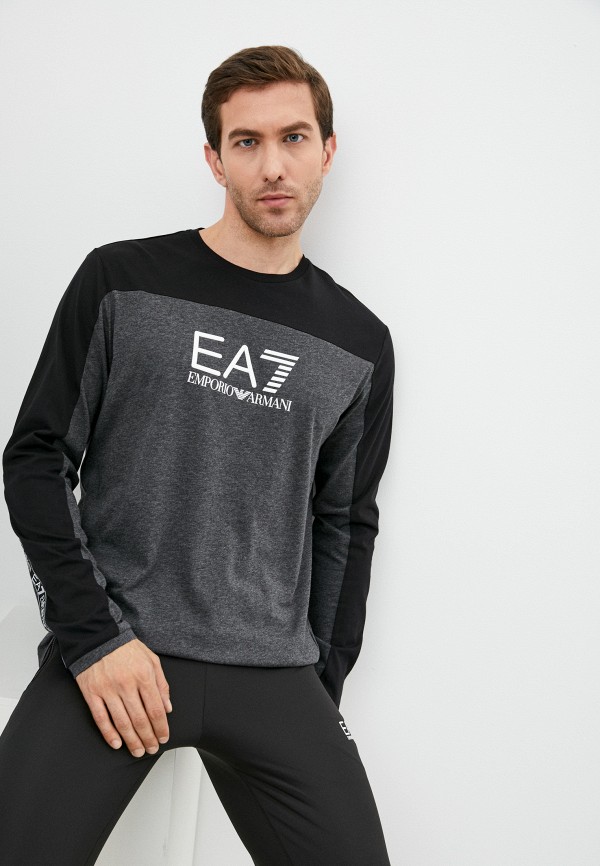 

Лонгслив EA7, Серый, EA7 RTLAAK807101