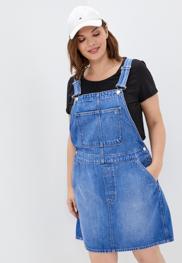 

Сарафан Tommy Jeans, Синий, CURVE