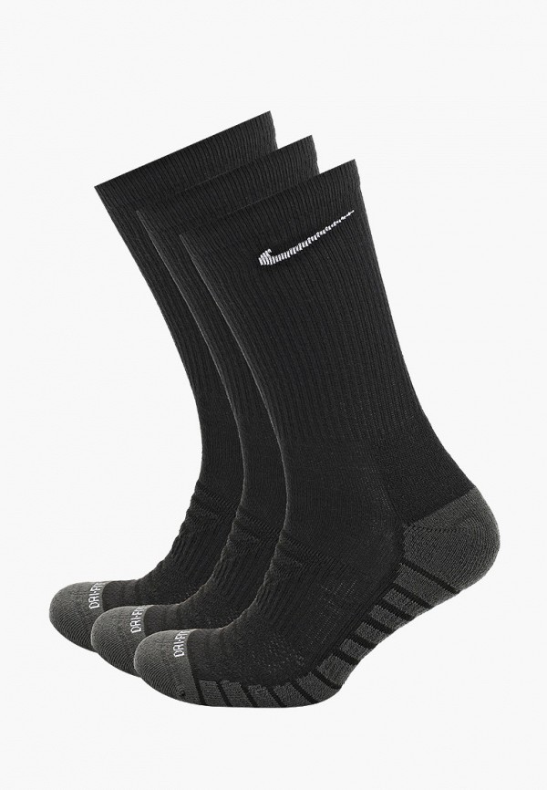 

Носки 3 пары Nike, Черный, U NK EVRY MAX CUSH CREW 3PR
