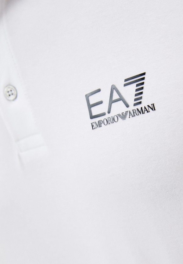 

Поло EA7, Белый