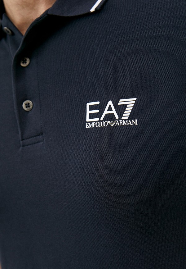 

Поло EA7, Синий