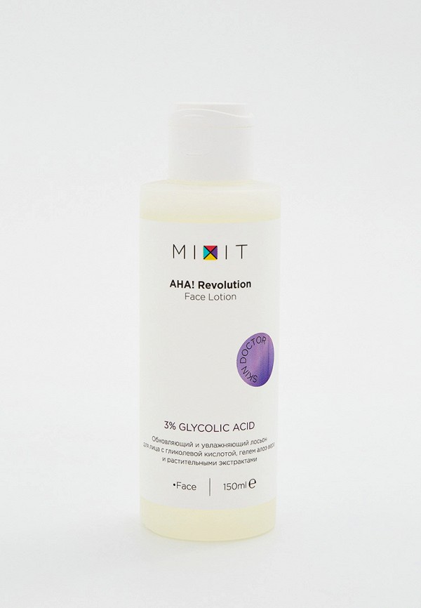 

Лосьон для лица Mixit, Прозрачный, AHA! Revolution glycolic 3%, 150 мл