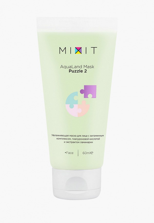 

Маска для лица Mixit, Прозрачный, Puzzle Увлажняющая, 60 мл