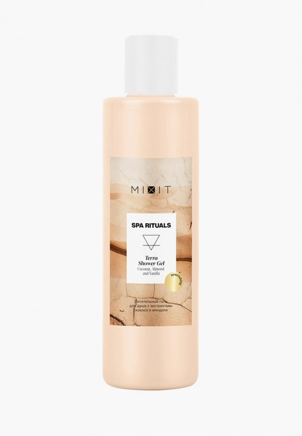 

Гель для душа Mixit, Прозрачный, SPA RITUALS Питательный c экстрактами кокоса и миндаля, 250 мл