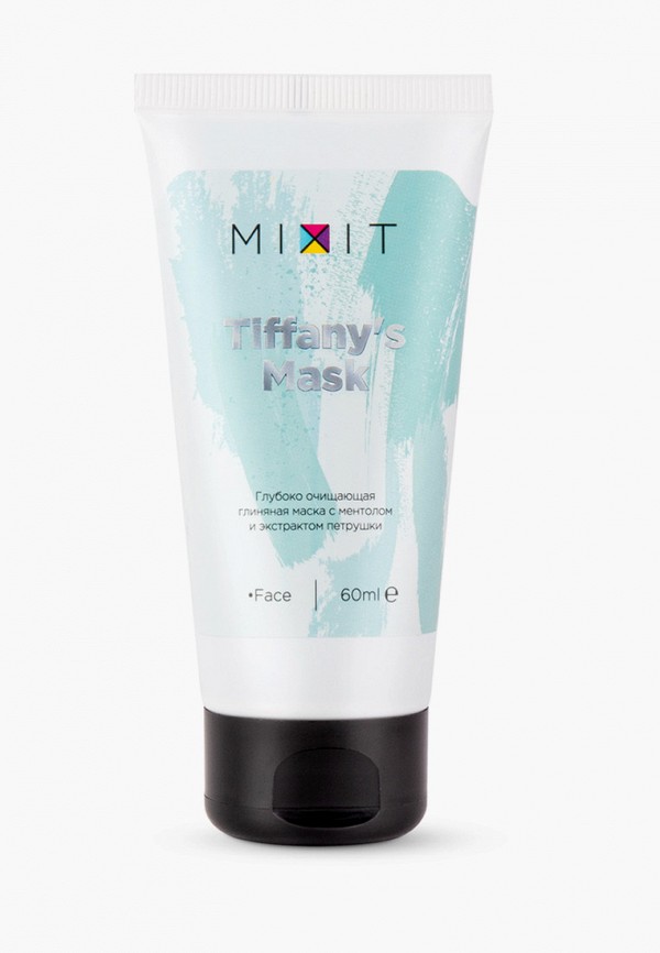 

Маска для лица Mixit, Прозрачный, Очищающая глиняная, 60мл