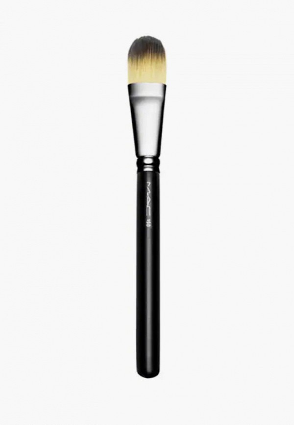 

Кисть для лица MAC, Черный, FOUNDATION BRUSH №190 Кисть для кремовых текстур ,19 см