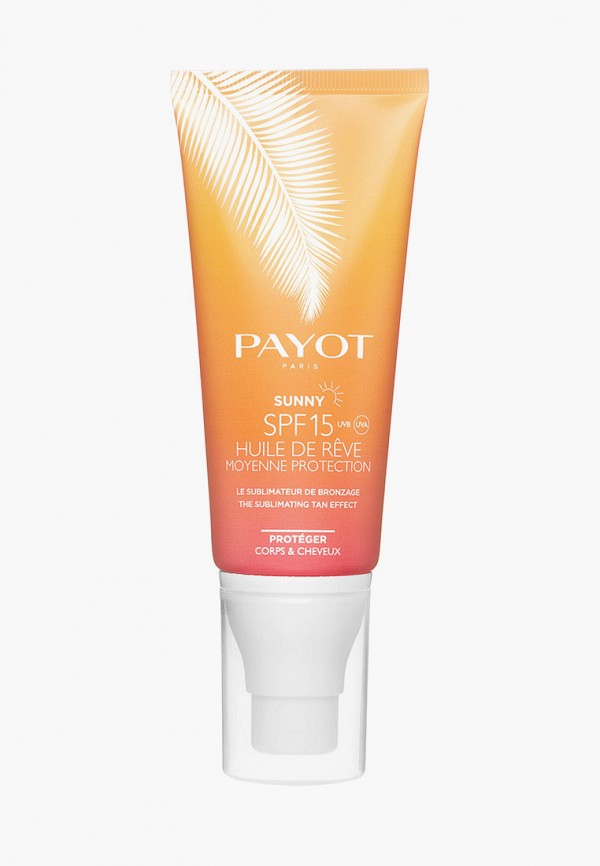 

Масло для тела Payot, Прозрачный, и волос с защитой SPF 15, 100 мл