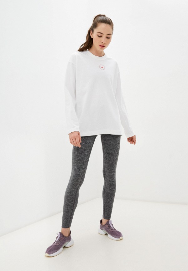 

Лонгслив adidas by Stella McCartney, Белый, ASMC C LS TEE