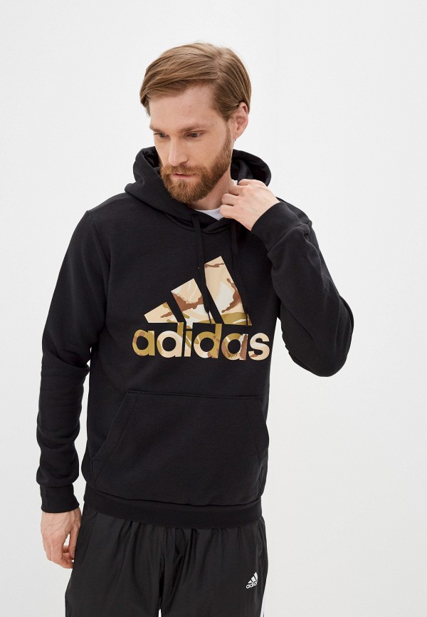 

Худи adidas, Черный, M CAMO HD