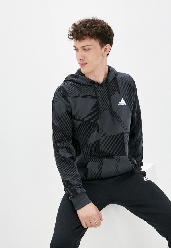 

Худи adidas, Серый, M SI GFX 3B OH