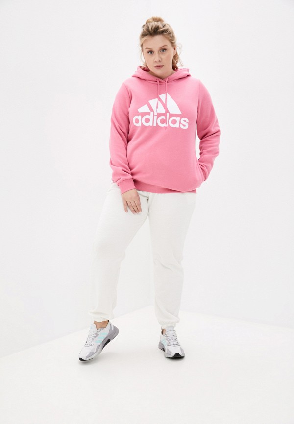 

Худи adidas, Розовый, W INC BL FL HD