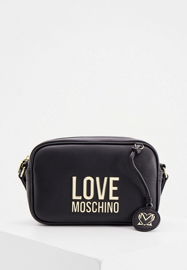 

Сумка и брелок Love Moschino, Черный