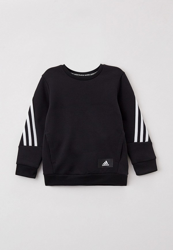 

Свитшот adidas, Черный, B FI 3S CREW