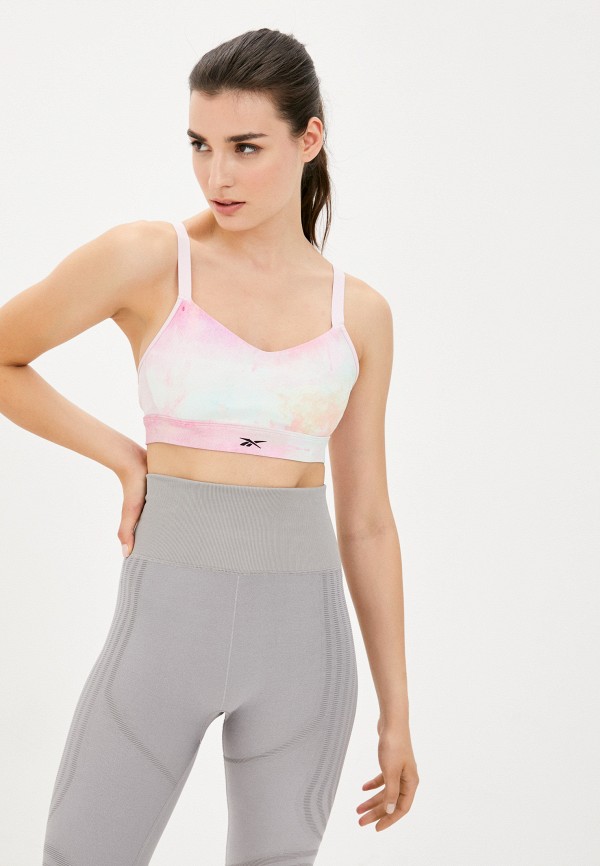 

Топ спортивный Reebok, Разноцветный, SR LUX STRAPPY BRA- DF