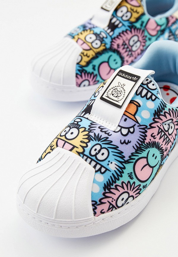

Слипоны adidas Originals, Разноцветный, SUPERSTAR 360 I