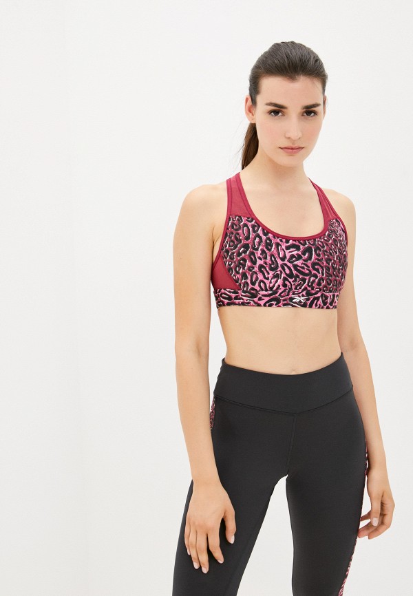 

Топ спортивный Reebok, Бордовый, TS LUX RACER - MODERN SAF