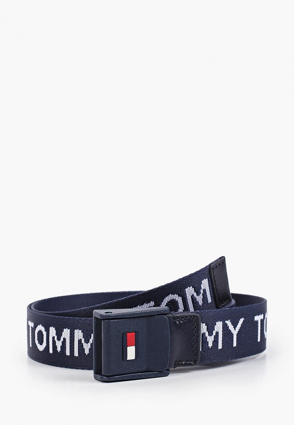 Ремень Tommy Hilfiger синий AU0AU01074 RTLAAL054301