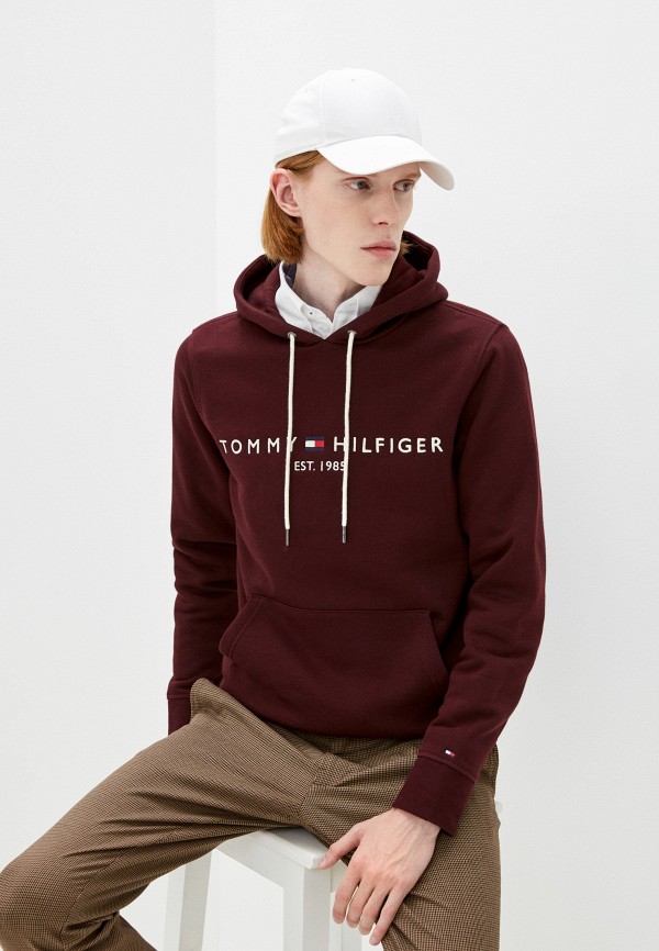 Худи Tommy Hilfiger бордовый MW0MW11599 RTLAAL064202