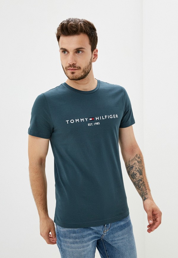 

Футболка Tommy Hilfiger, Бирюзовый