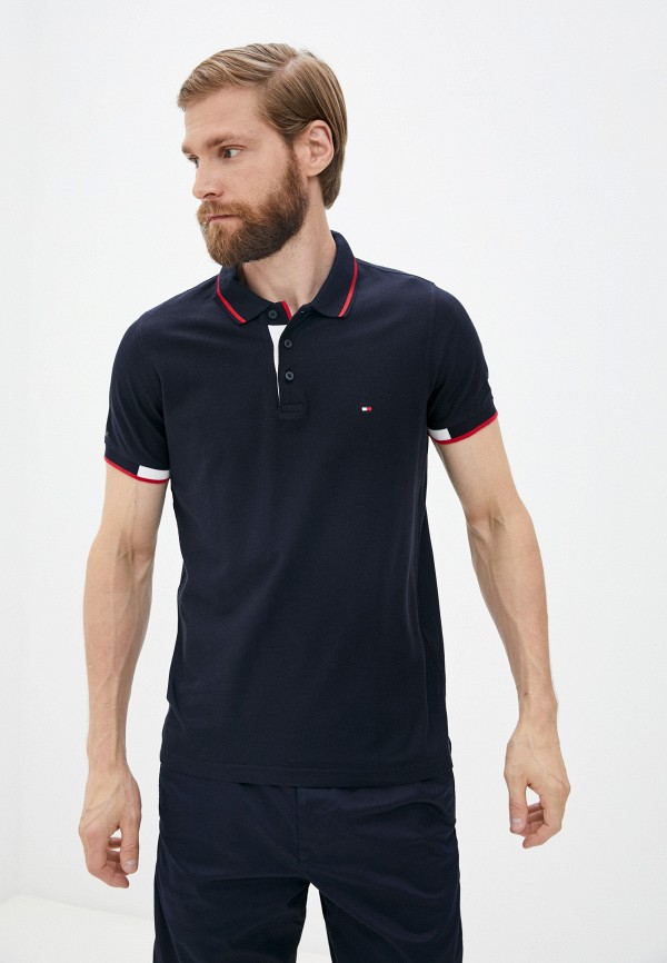 

Поло Tommy Hilfiger, Синий