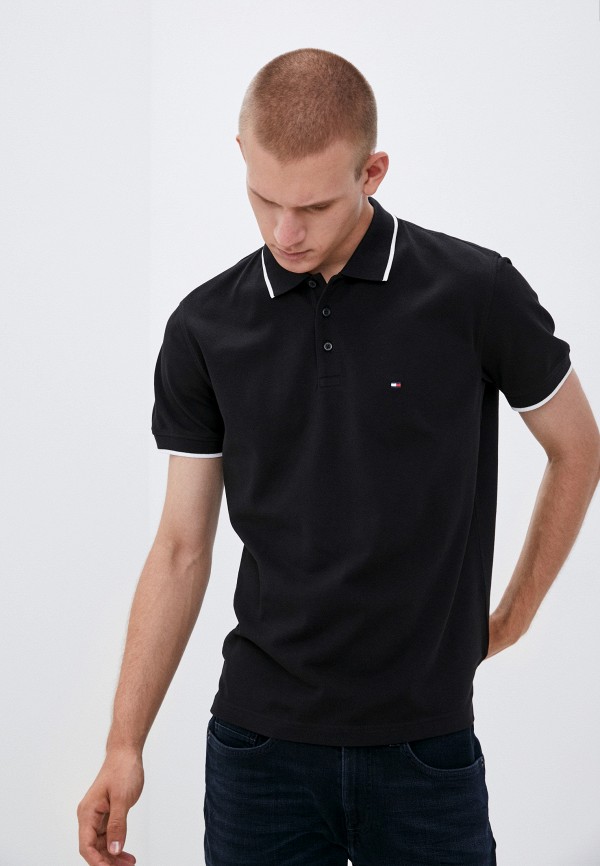 

Поло Tommy Hilfiger, Черный