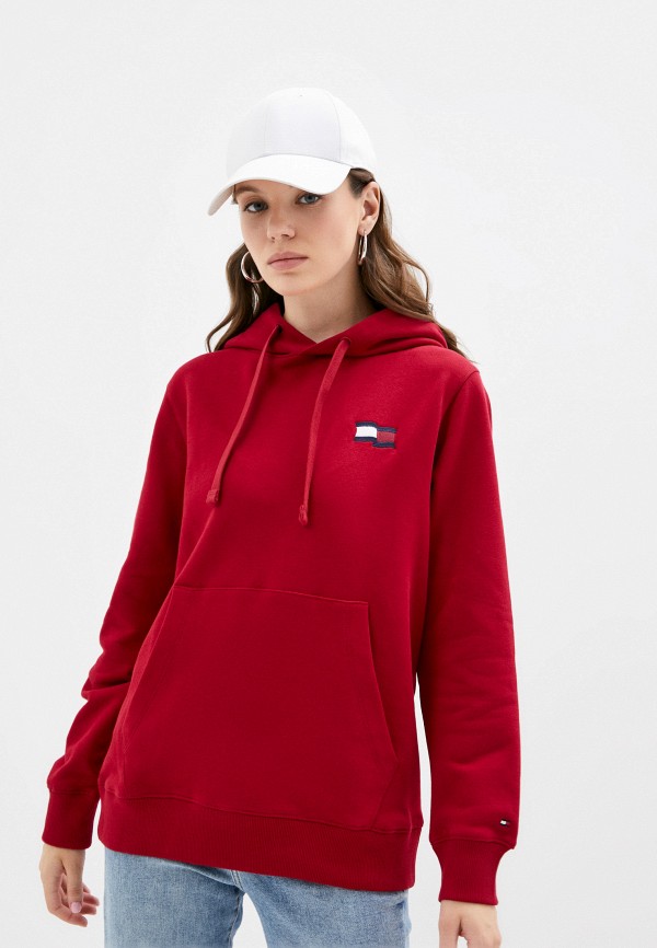 Худи Tommy Hilfiger бордовый WW0WW30981 RTLAAL078801