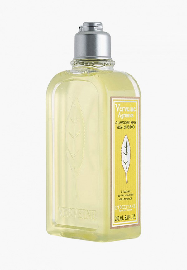 

Шампунь L'Occitane, Прозрачный, Вербена для частого применения, 250 мл.