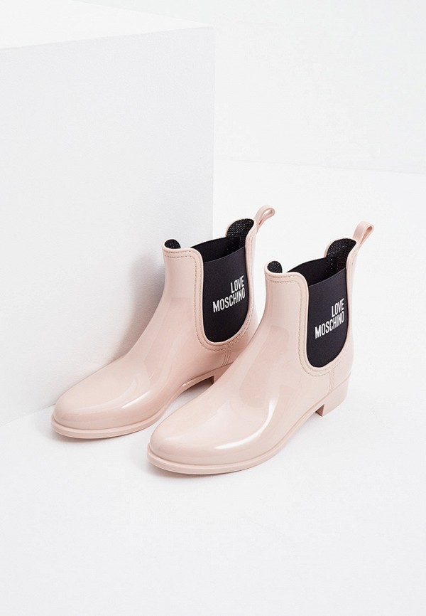 фото Резиновые полусапоги love moschino