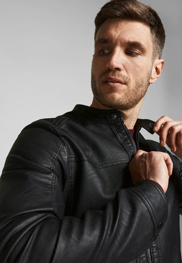 фото Куртка кожаная jack & jones
