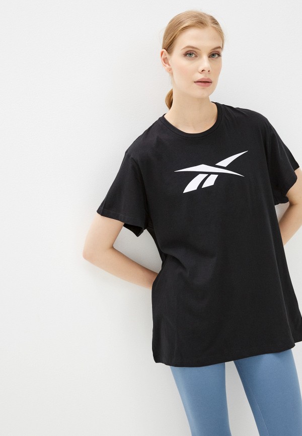 

Футболка Reebok, Черный, TE GRAPHIC VECTOR TEE IN